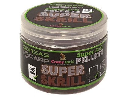 Sensas Pelety Super Soft Super Krill 60g