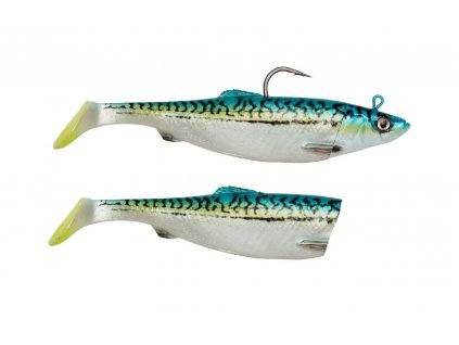 Savage Gear Gumová Nástraha 4D Herring Big Shad 22cm 200g GREEN MACKEREL 2+1PCS