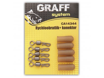 24335 graffishing rychloobratlik konektor 5ks hneda