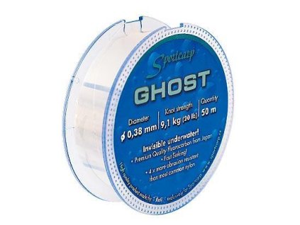 Sportcarp Vlasec  Fluorocarbon Ghost 50m (Nosnost 13,6kg, Průměr 0,50mm)