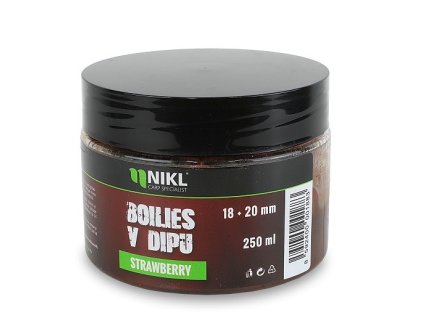 Nikl Boilies v dipu 18+20mm 250g
