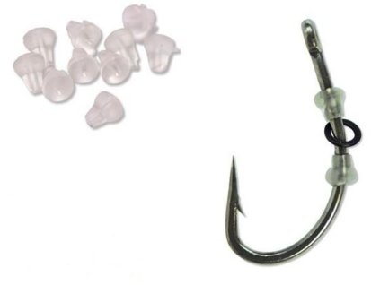 Carp Spirit Silikonová Zarážka Rig Ring Stops Clear 10 ks