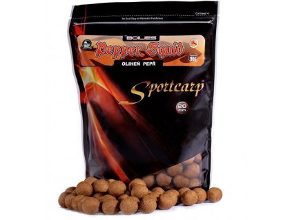 Sportcarp Boilies Pepper Squid (Počet ks. v balení 35ks, Průměr 18mm)