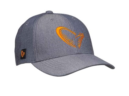 Savage Gear Kšiltovka Classic Jaw Cap Grey Melange