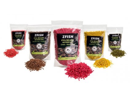 ZFish PVA Ready & Method Feeder Mix 2-3mm 1kg