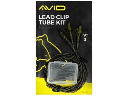 avid carp montaz na olova outline lead clip tube kit