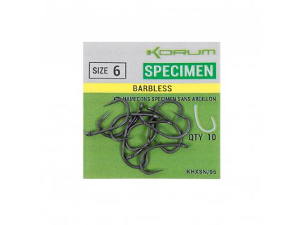 Korum Háčky  Xpert Specimen Micro Barbed Hooks 10ks