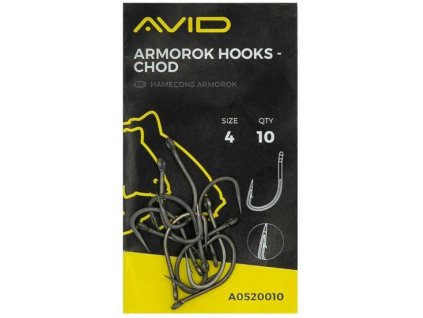 Avid Carp Háčky Armorok Hooks Chod Barbed