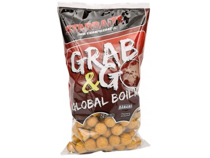 Starbaits Boilie Grab & Go Global Boilies Banana Cream 20mm