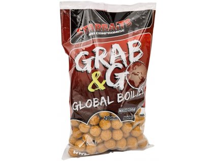 Starbaits Boilie Grab & Go Global Boilies Sweet Corn 20mm