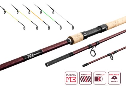 Delphin Prut Magma M3 Heavy Feeder 3,9m 150g 3+5-díl