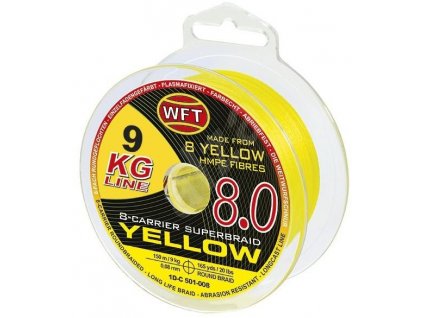 WFT Šňůra KG 8.0 Yellow 1m