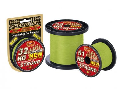 WFT Šňůra New KG Strong Chartreuse Reflexně Zelená 1m