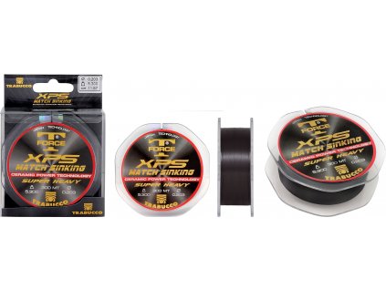 Trabucco Vlasec T-Force XPS Match-Sinking 150m (Nosnost 2,7kg, Průměr 0,14mm)