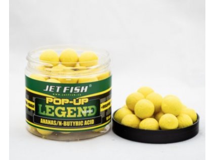 Jet Fish Plovoucí Boilie Legend Range Ananas/Butyric