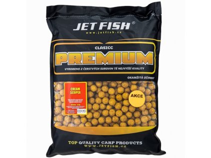 Jet Fish Boilie Premium Clasicc Cream / Scopex