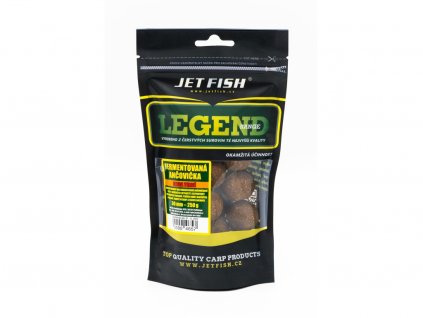 Jet Fish Extra Tvrdé Boilie Legend Range Fermentovaná Ančovička 250g