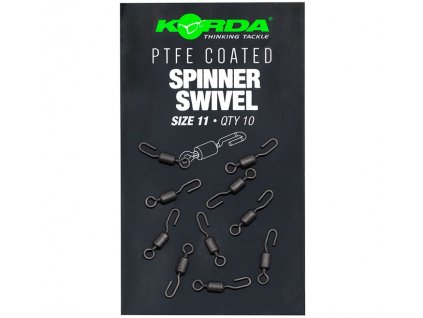 korda obratlik ptfe spinner swivel 8 ks velikost 11.png 3