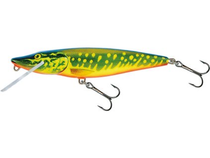Salmo Wobler Pike Floating Hot Pike (Délka 16cm, Hmotnost 42g, Maximální ponor 5m)