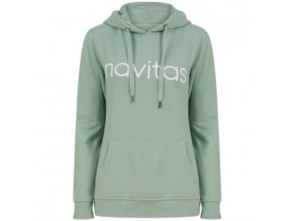 Navitas Mikina  Womens Hoody Light Green