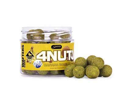 Sportcarp Neutrálně Vyvážené Nástrahy Wafters Cork 4Nut Banana Bomb 20 mm (Průměr 20mm)