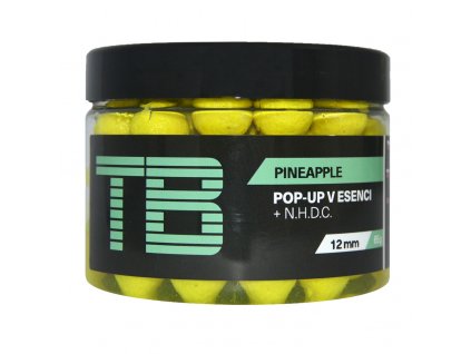 TB Baits Plovoucí Boilie Pop-Up Pineapple + NHDC 65g