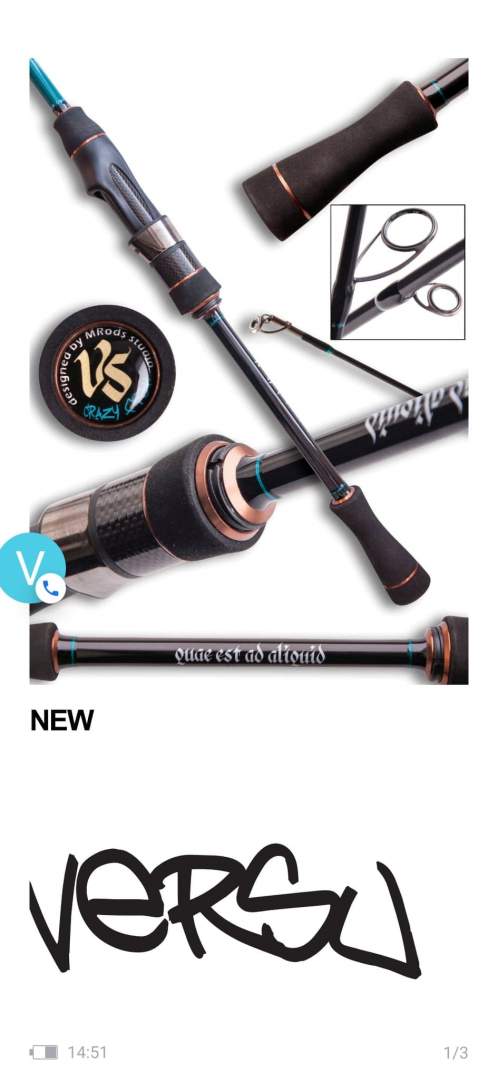 Vanfook Crazy Fish Prut Versus 762 MT 2,29m 7-28g 2-díl - Obrázek 2