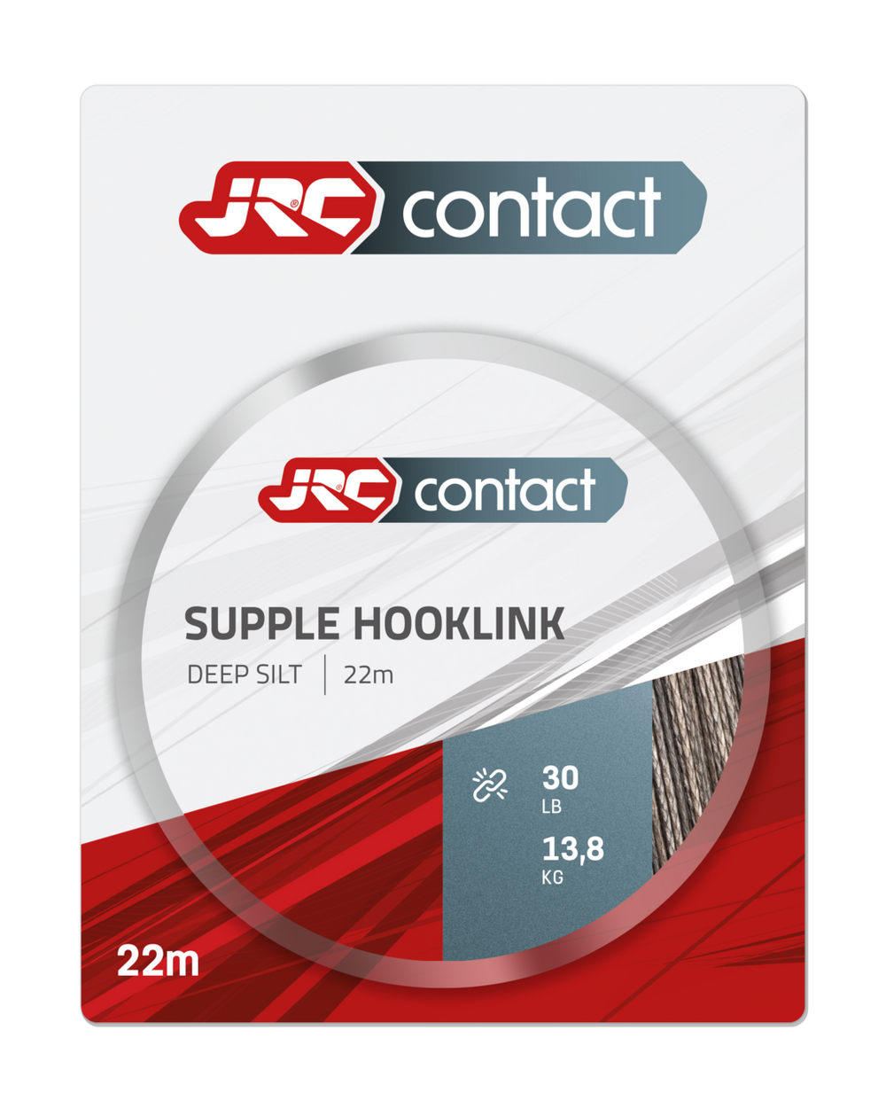 JRC Návazcová Šňůrka Supple Hooklink Deep Silt 22m Délka: 22m, Nosnost: 30lb