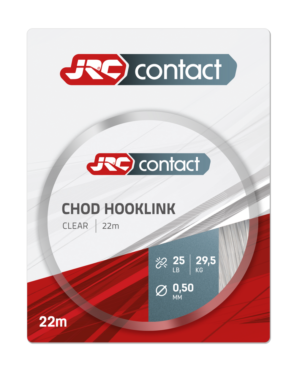 JRC Návazcový Vlasec Chod Hooklink Clear 22m 25lb