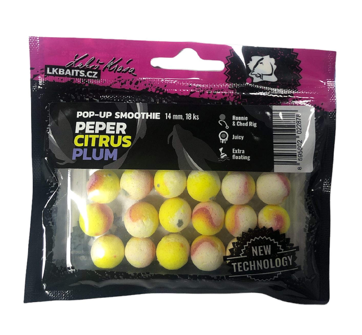 LK Baits Pop Smoothie Počet kusů: 18ks, Průměr: 14mm, Příchuť: Butyric/Nuts/Creme - Obrázek 4