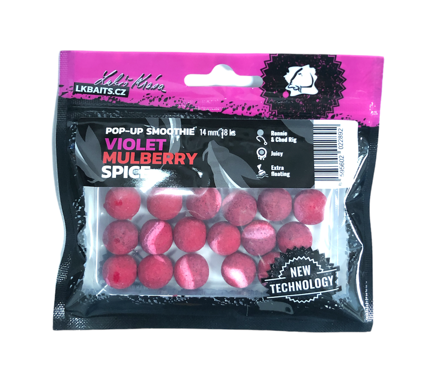 LK Baits Pop Smoothie Počet kusů: 18ks, Průměr: 14mm, Příchuť: Butyric/Nuts/Creme - Obrázek 7