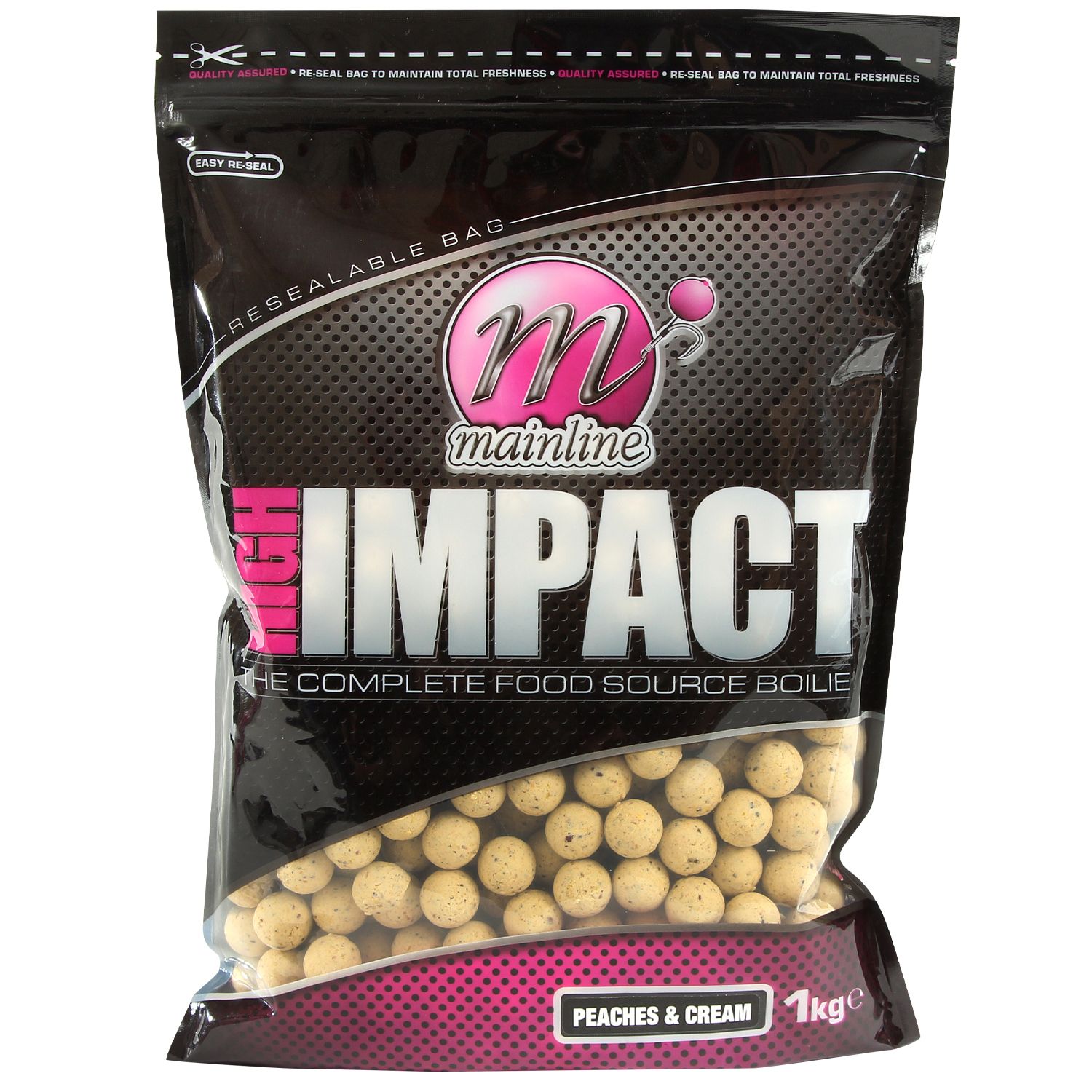 Mainline Boilies High Impact 20 mm 1kg Hmotnost: 1kg, Průměr: 20mm, Příchuť: Essential I.B. (obrázek 4)