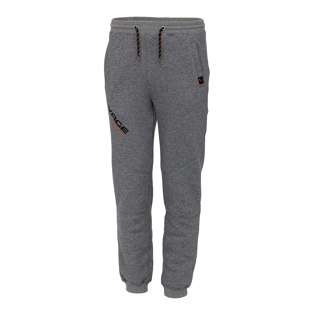 Savage Gear Tepláky Junior Joggers Grey Melange Velikost: 10-12 let