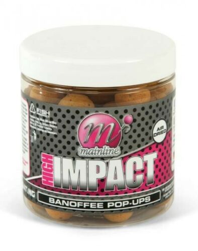 Mainline Boilies Pop-up High Impact 15 mm Průměr: 15mm, Příchuť: Banofee
