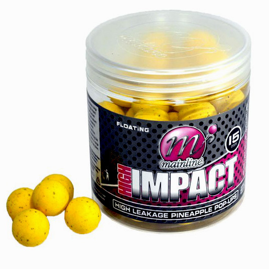 Mainline Boilies Pop-up High Impact 15 mm Průměr: 15mm, Příchuť: Diamond Whites (obrázek 7)