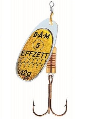 Dam Třpytka Effzett Standard Spinner Reflex Gold Hmotnost: 20g
