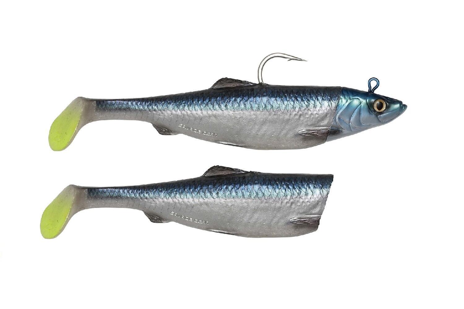 Savage Gear Nástraha 3D Herring Big Shad Sinking Real Hearing PHP Délka: 22cm, Hmotnost: 200g, Počet kusů: 2+1ks
