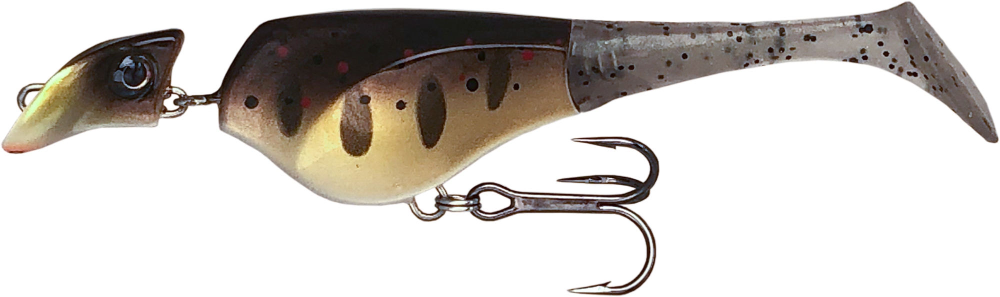 Headbanger Wobler Shad 11cm Barva: Motoroil (obrázek 3)
