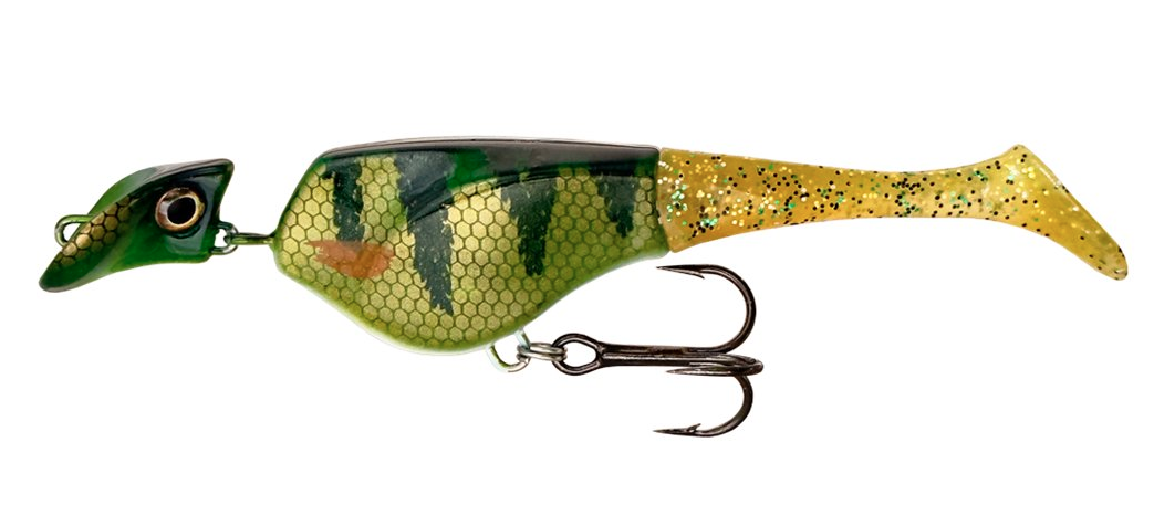 Headbanger Wobler Shad 11cm Barva: Motoroil (obrázek 10)