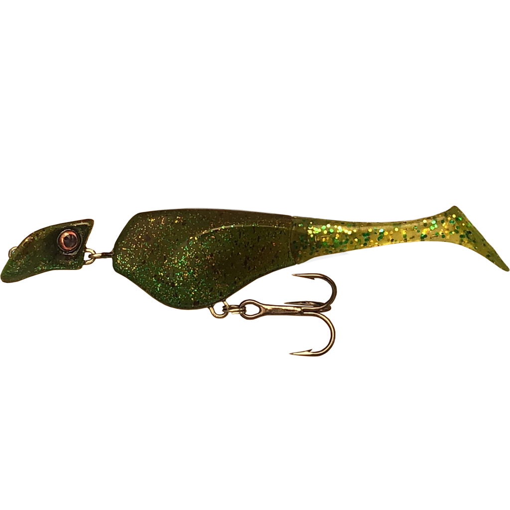 Headbanger Wobler Shad 11cm Barva: Motoroil