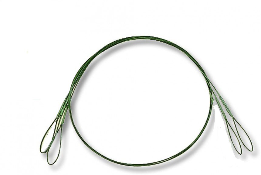 Albastar Ocelové Lanko 1x7 s Očky 2ks Délka: 25cm, Nosnost: 12kg