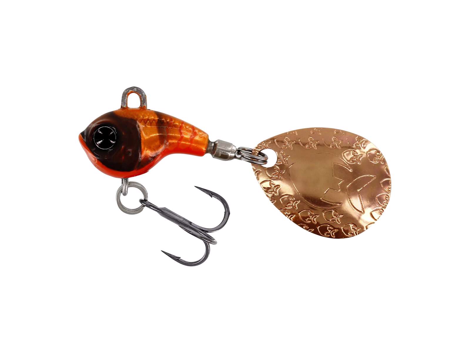 Westin DropBite Tungsten Spin Tail Jig 1,8cm 9g Fire Craw Délka: 1,6cm, Hmotnost: 7g