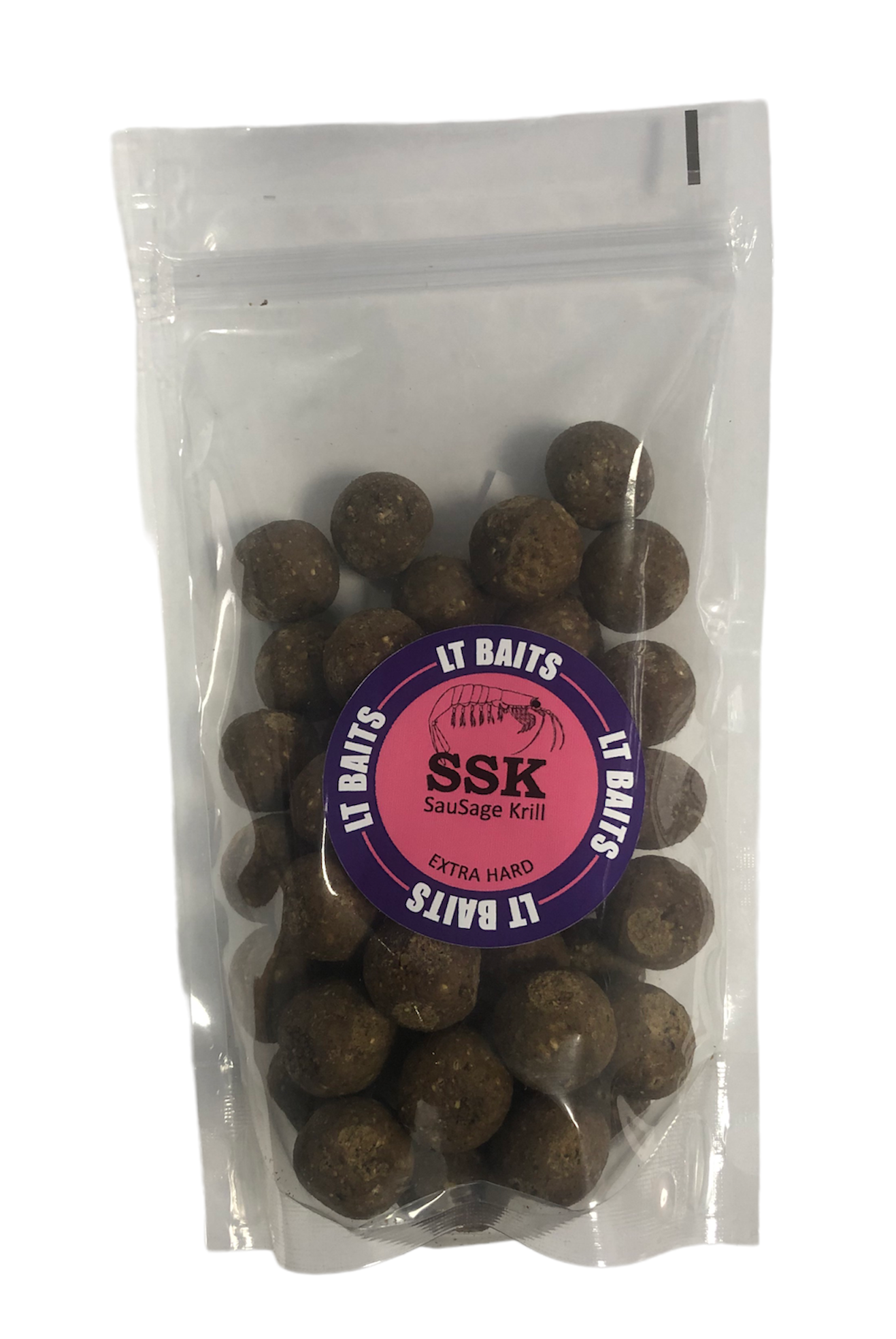 LT Baits Boilie SSK-Sausage Krill Extra Hard Hmotnost: 250g, Průměr: 24mm