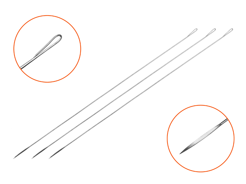 Delphin Prošívací Jehla FISHY 3ks Velikost: 15cm