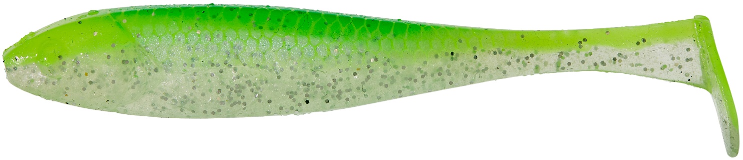 Illex Gumová Nástraha Magic Slim Shad Magic Chartreuse Délka: 10,5cm, Počet kusů: 5ks