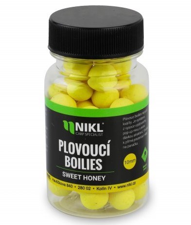 Nikl Plovoucí Boilies Sweet Honey Hmotnost: 50g, Průměr: 18mm - Obrázek 2