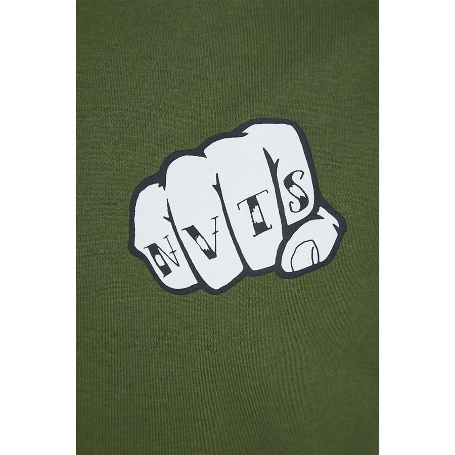 Navitas Navitas: Tričko Knuckles Tee Green Velikost Velikost: M (obrázek 8)