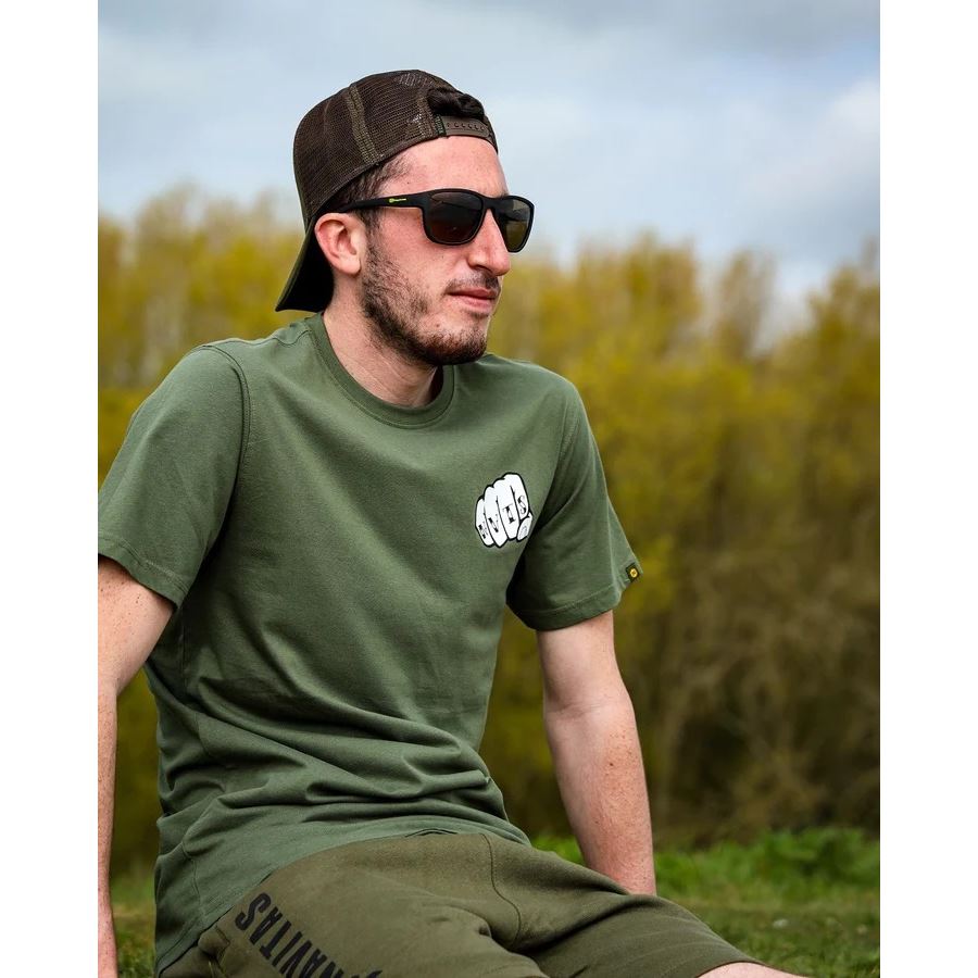 Navitas Navitas: Tričko Knuckles Tee Green Velikost Velikost: M (obrázek 9)