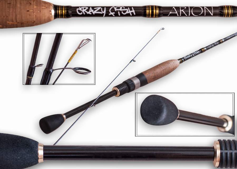 Crazy Fish Prut Arion ASR6102S 2,09m 3-12g 2-díl - Obrázek 2