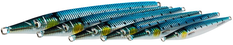 Savage Gear Jig 3D Needle Jig Glow Zebra PHP Délka: 15cm, Hmotnost: 40g (obrázek 3)